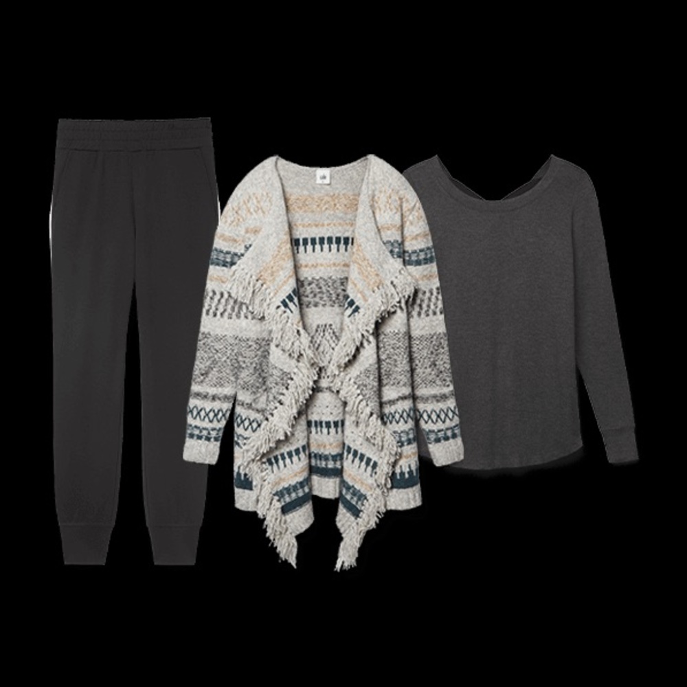 Cabi Shetland Sweater open cardigan XXS fall 2019